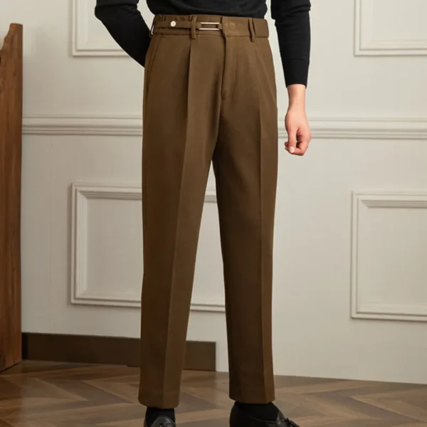 High Waist Straight Pants Formal Trousers P0031 - Image 4