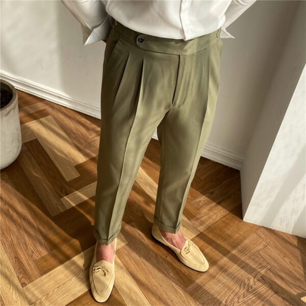 High Waist Casual Pants P0134 - Image 2