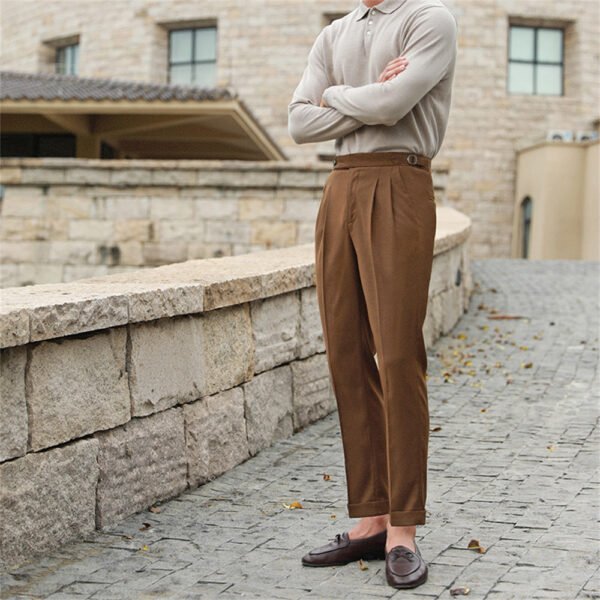 Simple Pant Men Social Trousers P0131 - Image 5