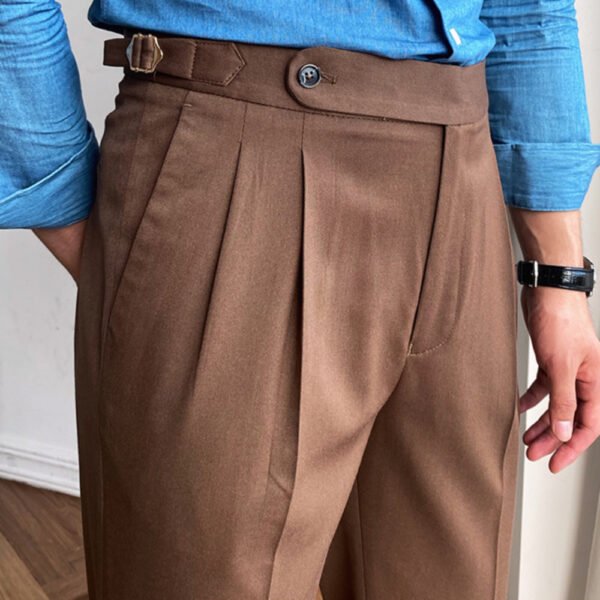 High-waist Pant Men Social Pant P0126