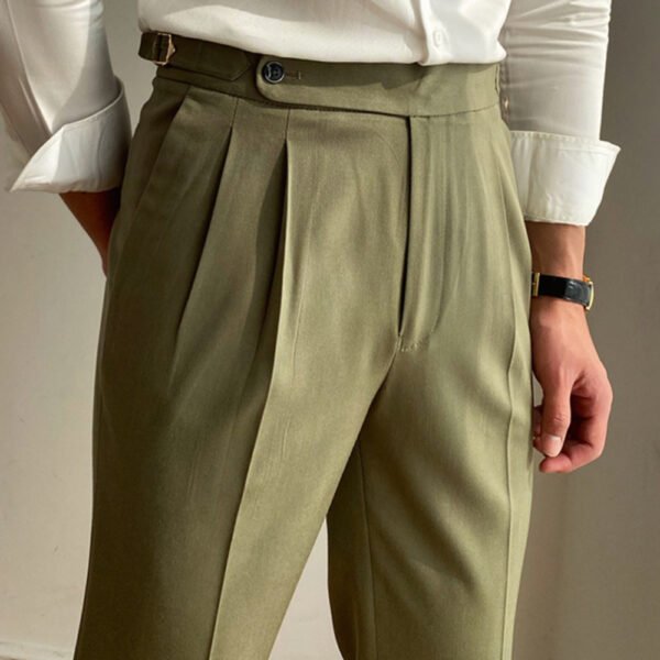 High-waist Pant Men Social Pant P0126 - Image 2