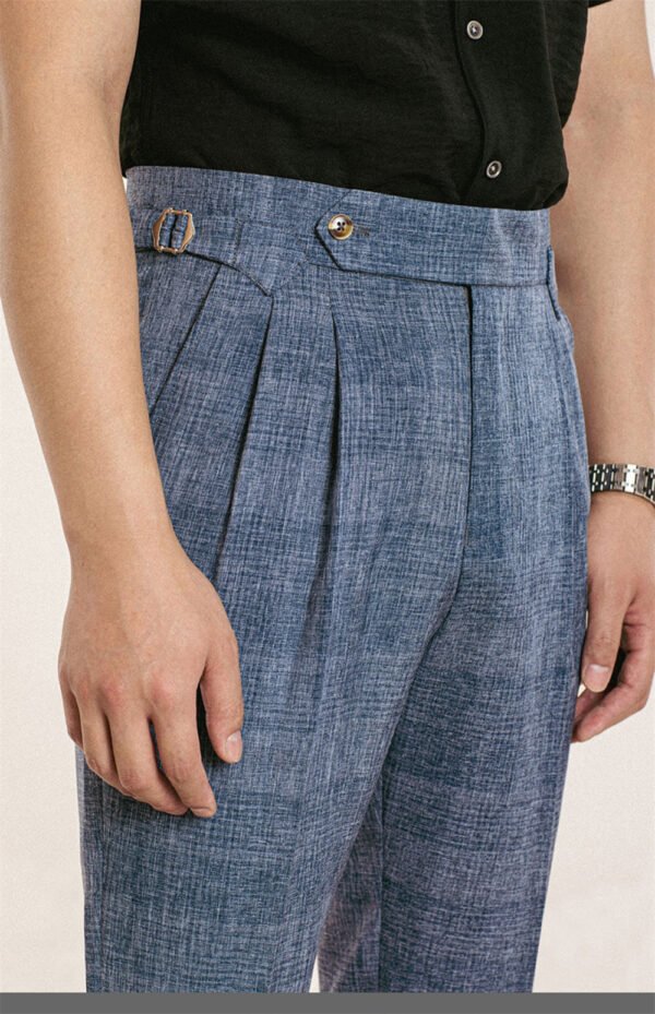 High Waist Slim Casual Pants Trousers P0098