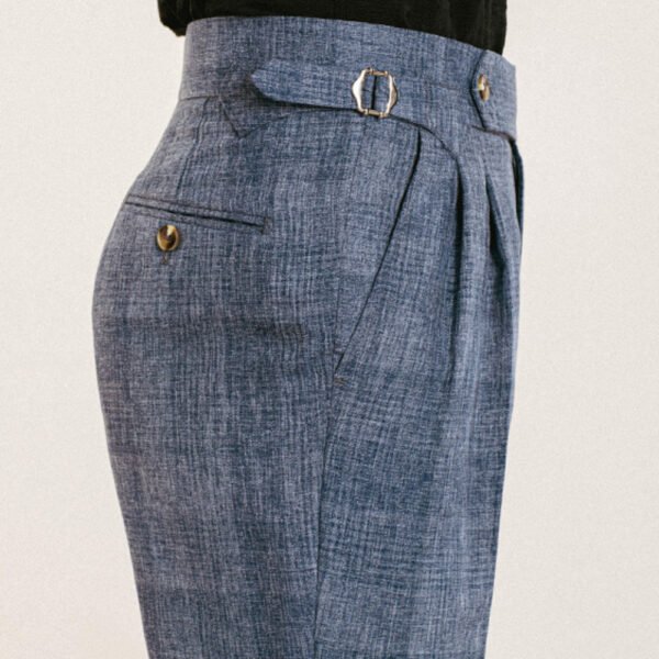 High Waist Slim Casual Pants Trousers P0098 - Image 3