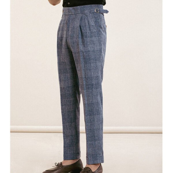 High Waist Slim Casual Pants Trousers P0098 - Image 5