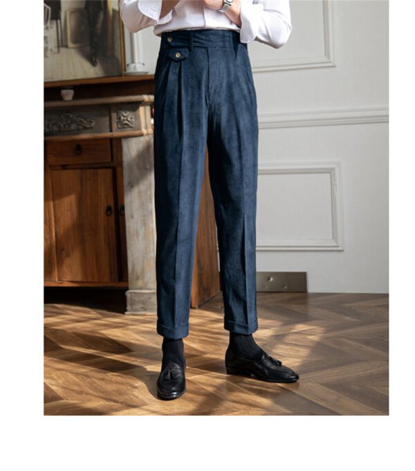 Men Corduroy Trousers Pant P0091 - Image 6