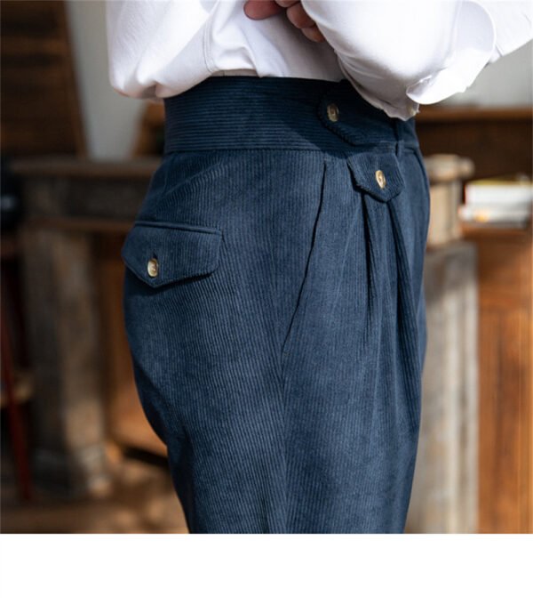 Men Corduroy Trousers Pant P0091 - Image 3