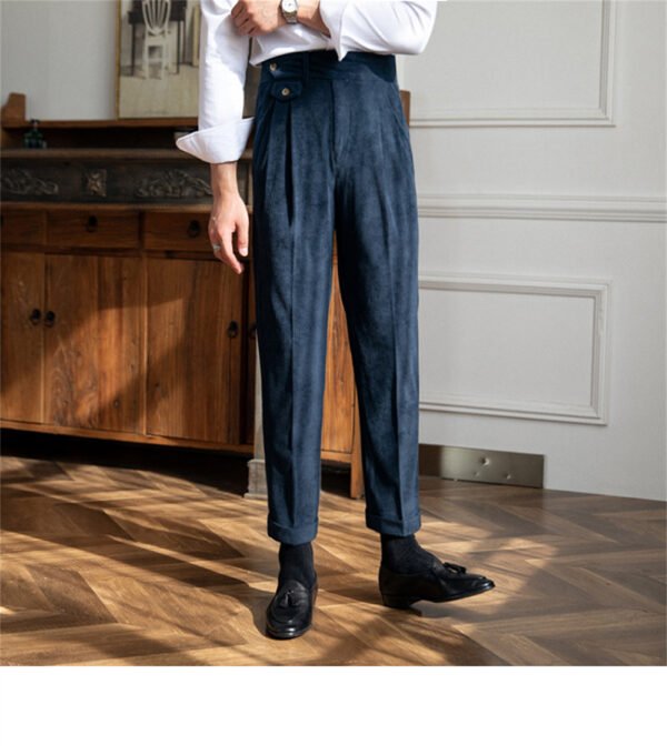 Men Corduroy Trousers Pant P0091 - Image 5