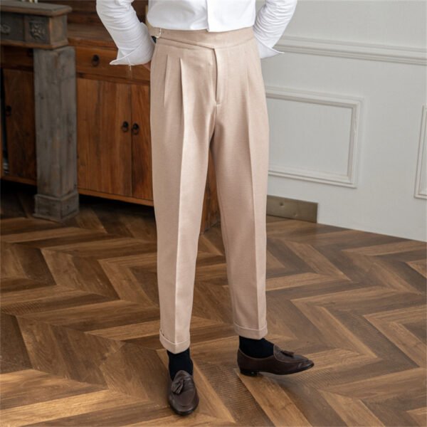 Office Trouser Men Business Casual Pant P0078 - Image 4