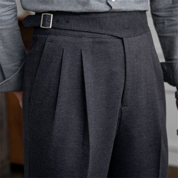 Office Trouser Men Business Casual Pant P0078 - Image 2