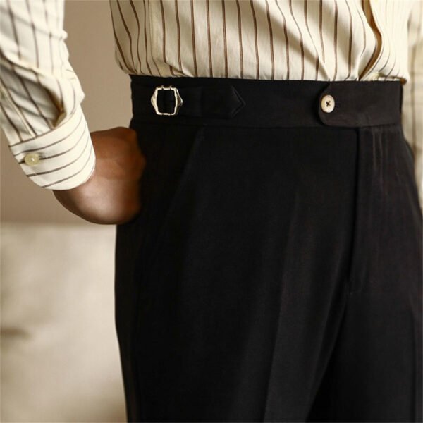 High Waist Casual Pants P0136 - Image 5