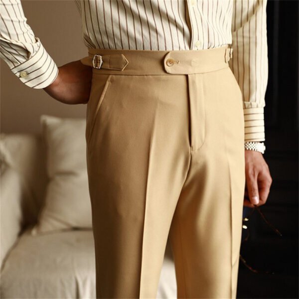 High Waist Casual Pants P0136 - Image 8