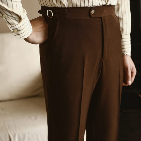 High Waist Casual Pants P0136 - Image 7