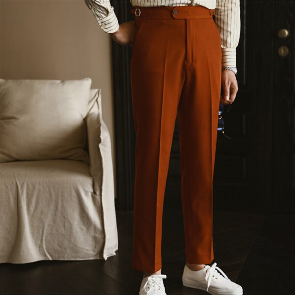 High Waist Casual Pants P0136 - Image 2