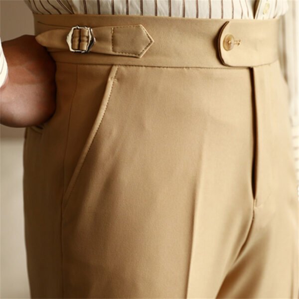 High Waist Casual Pants P0136