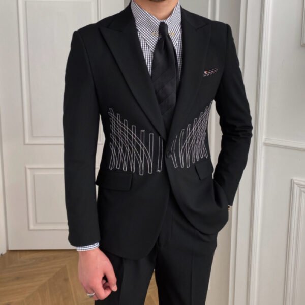 Embroidery Patterns Two Piece Suits P0139
