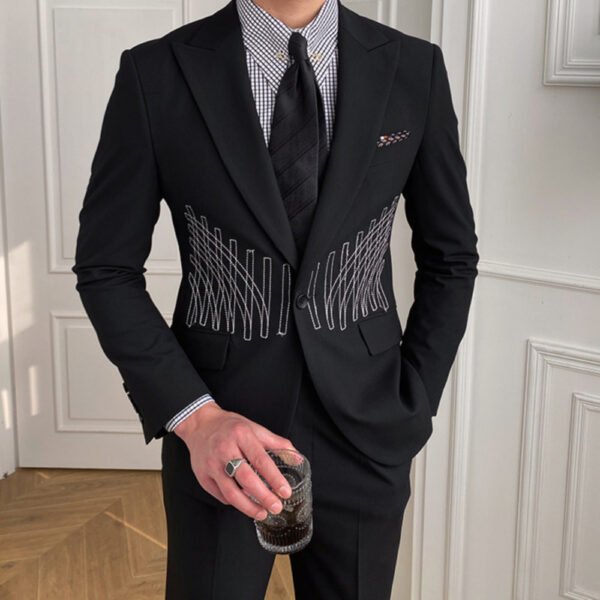 Embroidery Patterns Two Piece Suits P0139 - Image 2