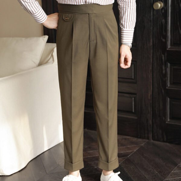 British Office Trouser Business Casual Pant P0164 - Image 5