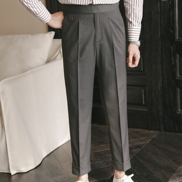 British Office Trouser Business Casual Pant P0164 - Image 6