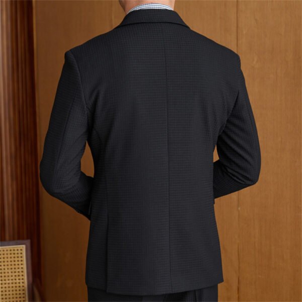 Men Blazers Double Breasted Casual Jacket P0250 - Image 5