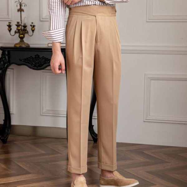 High Waist Straight Formal Trousers Pant P0267 - Image 5