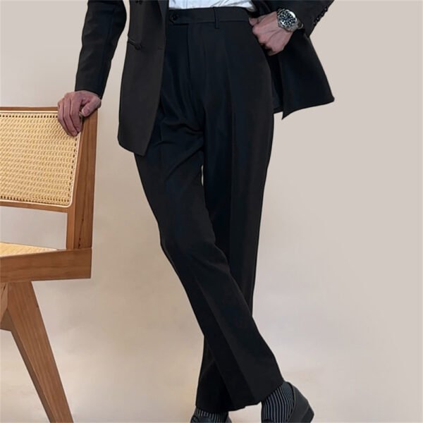 Two Piece Wedding Party Suit Groom Banquet Men P0282 - Image 4