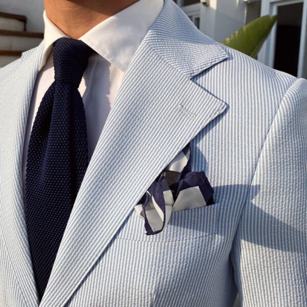 Single Button Mens Suit Blazer Jacket P0124 - Image 6