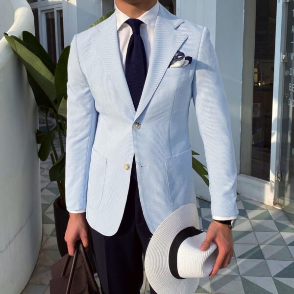 Single Button Mens Suit Blazer Jacket P0124