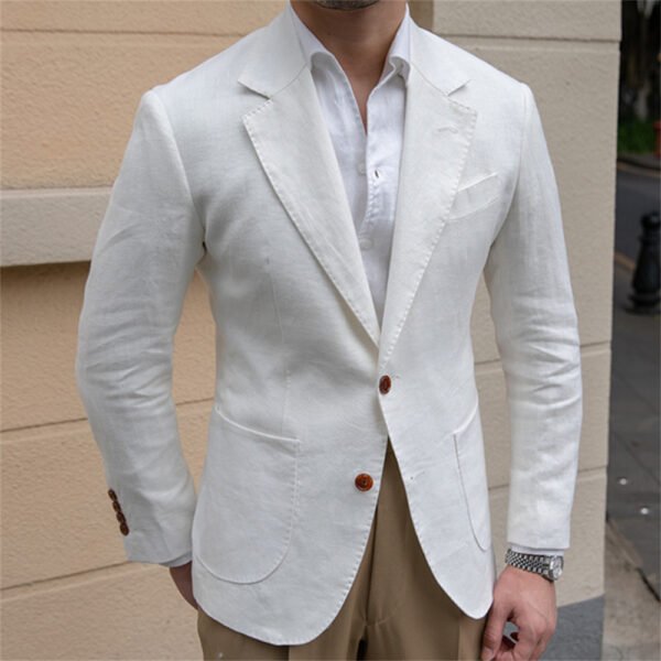 Linen Men Italian Blazer  P0290