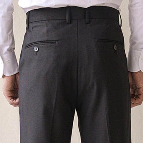 Italian Straight High Waist Men Pant P0297 - Image 4