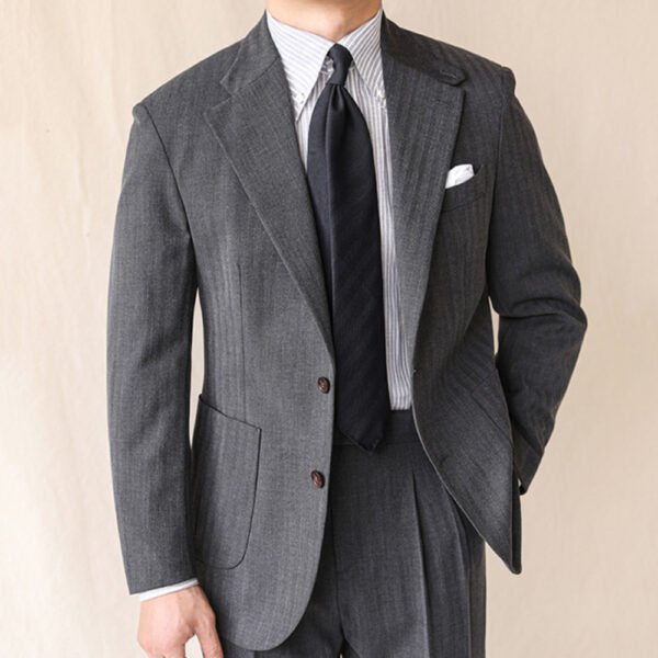 Men Single-breaste Casual Coat Blazer P0307 - Image 3