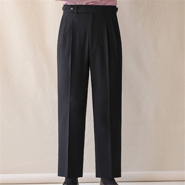 Casual High Waist Straight Leg Trouser P0299 - Image 4