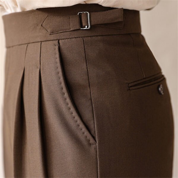 Casual High Waist Straight Leg Trouser P0299 - Image 5