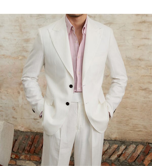 Wedding suits for men Dress Suits 2 Pieces P0360 - Image 8