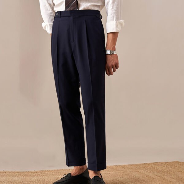 Wool Dress Pants mens formal Suit pants P0367 - Image 8