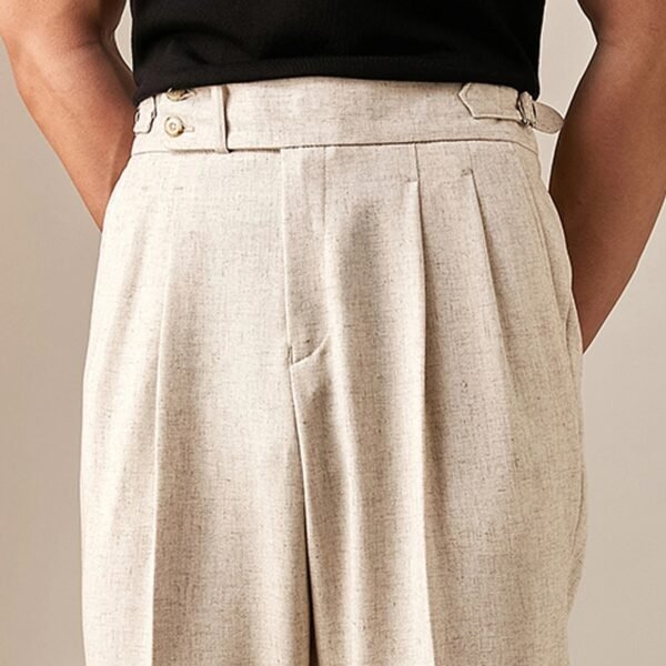 Pants Men's Straight Fit Business Pants Men's P0366
