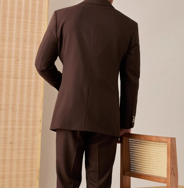 Linen Thin Suit Set for Men Summer Business P0386 - Image 11